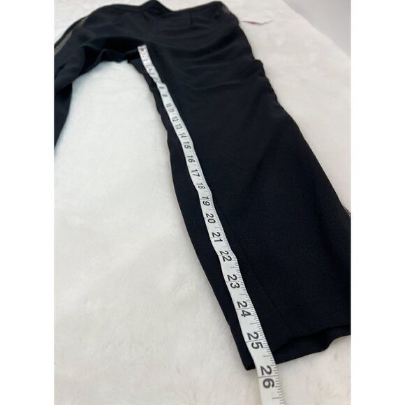 NWT Habitual Size M Pull on Trousers Ankle Pants Embellished Black MSRP $168 - Picture 3 of 13